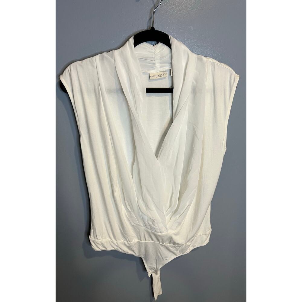 NWT Eva Mendes Sleeveless Bodysuit - Women's Size Large